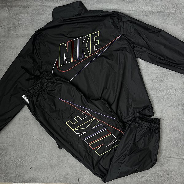 Conjunto Nike sportwear Art Color - Preto