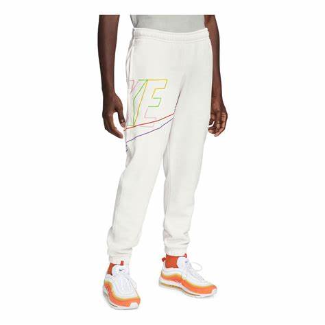 Calça Nike Moletom Art Color - Bege