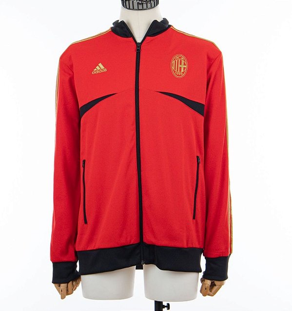 Jaqueta Puma Milan 2011 - vermelho+dourado