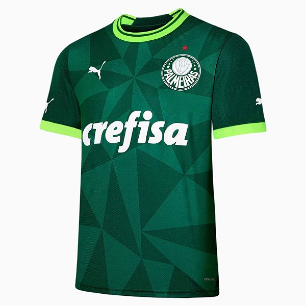 Camiseta Puma Palmeiras Torcedor I 23 Masculina -773433-01