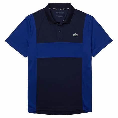 Camisa Polo Lacoste Sport DH6933 - Azul+azul