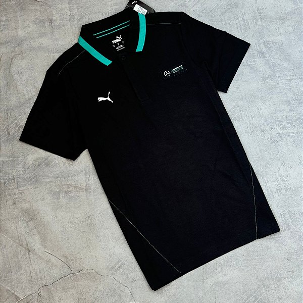 Polo Puma AMG Mercedes Motorsport Preto+verde