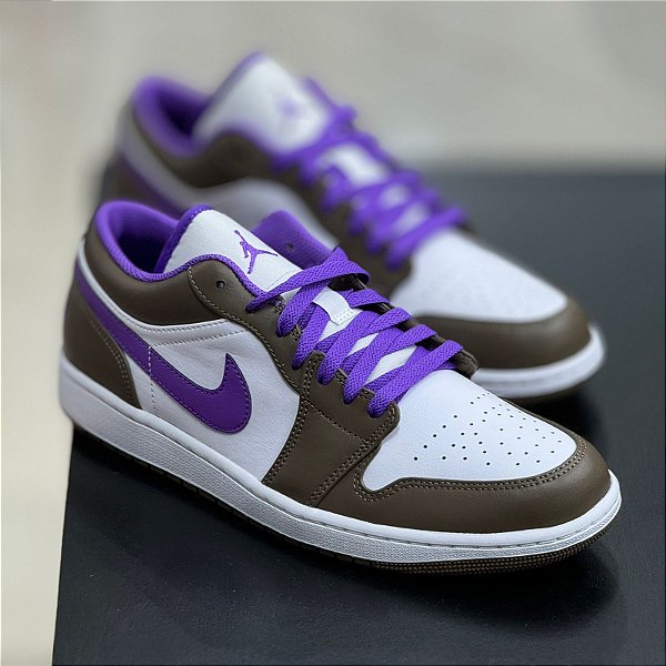 Jordan 1 Low Purple Mocha 553558-215