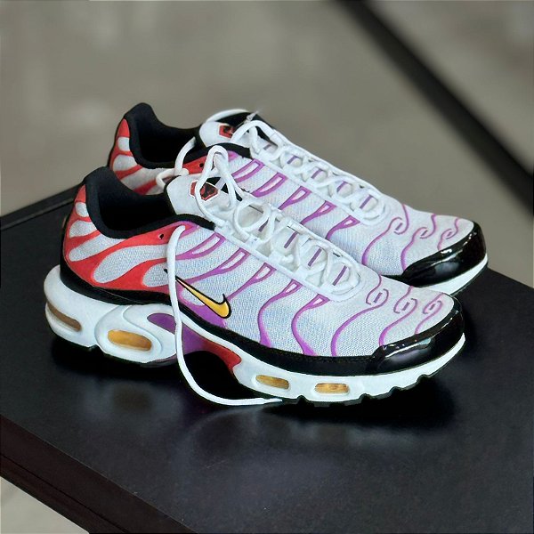Nike Air Max Plus White Red Magenta -DZ3671-100