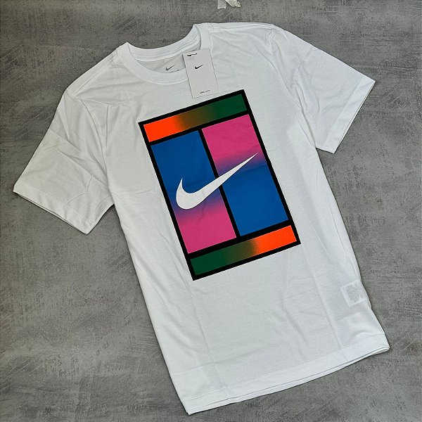Camiseta Nike Court Dri-FIT  Branca - FQ4934-100