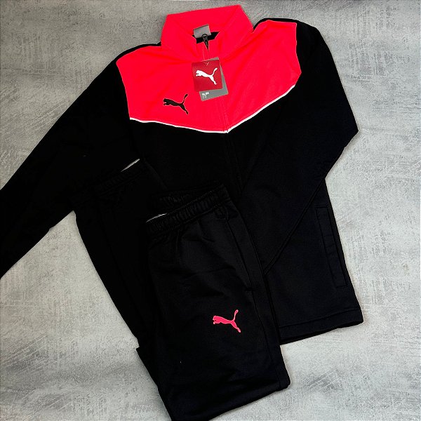 Conjunto Puma individualRISE Tracksuit Masculino - 657534-53