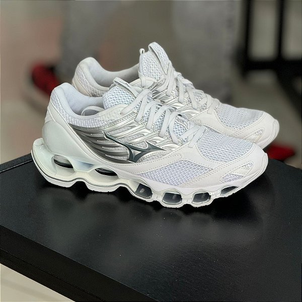 Tênis Unissex Mizuno Wave Prophecy 13-S Branco