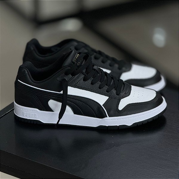 Tênis Puma RBD Game Low Branco+Preto -391759-7