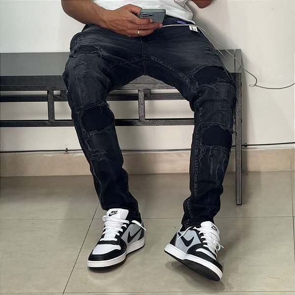 Calça Skinny Premium Patch 9354