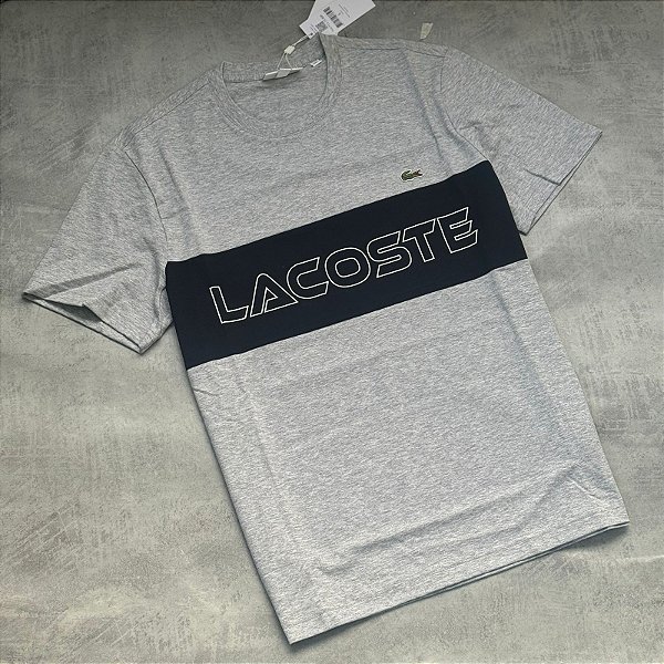 Camiseta color block com estampado regular fit TH1712 23 80P