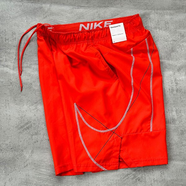 Bermuda Nike Flex Apparel Swoosh - Laranja