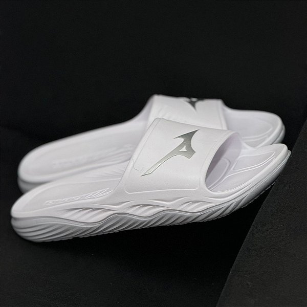 Slide Mizuno Energy - Branco + cinza