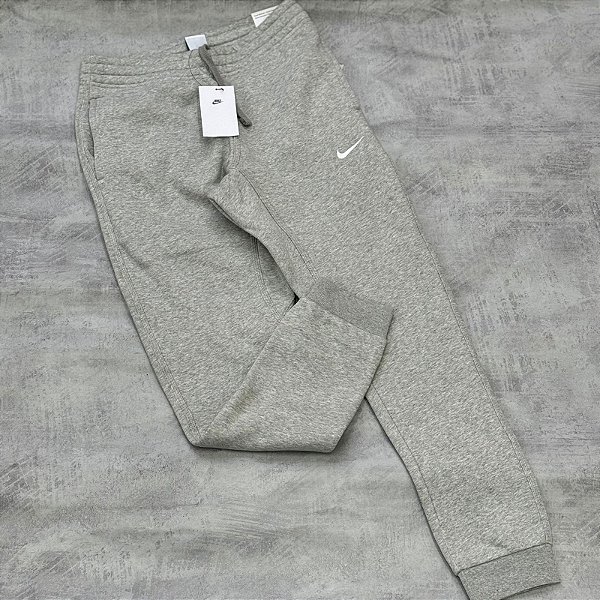 Calça Nike Mini Swoosh Cinza Forrado - 716830-063