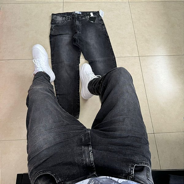 Calça Jeans titular - Marmirizado escuro