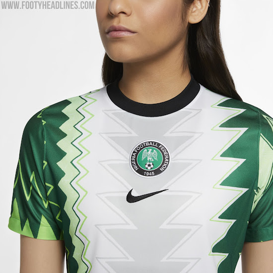 Camisa Nike Nigéria I 2020/21 Torcedora Pro Feminina