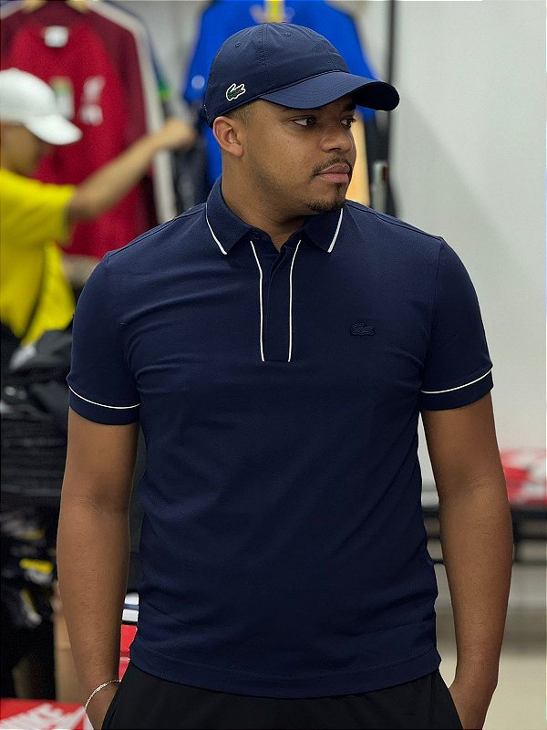 Polo Lacoste sport - Azul marinho