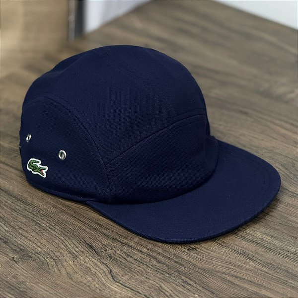 Boné Lacoste pique Girolle - Azul marinho