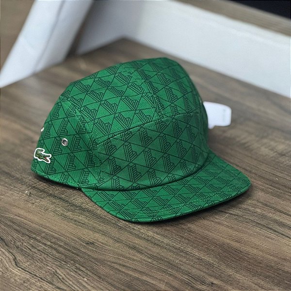 Boné Lacoste Unisex Monogram- Verde