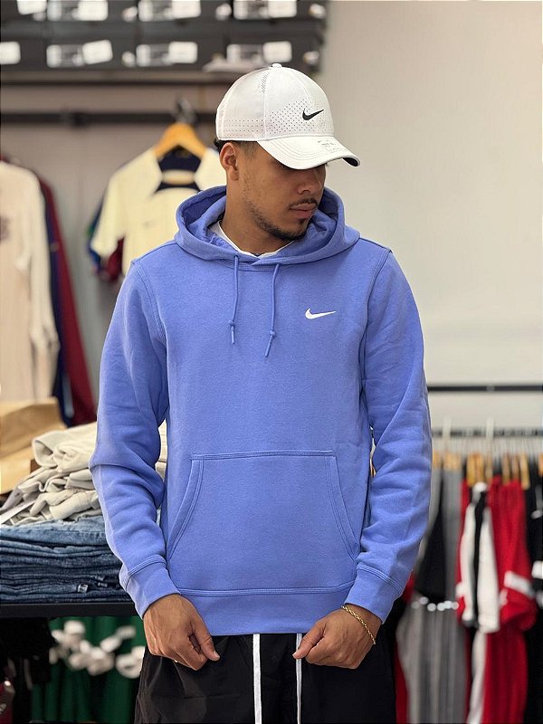 Moletom nike mini swoosh Azul Francia