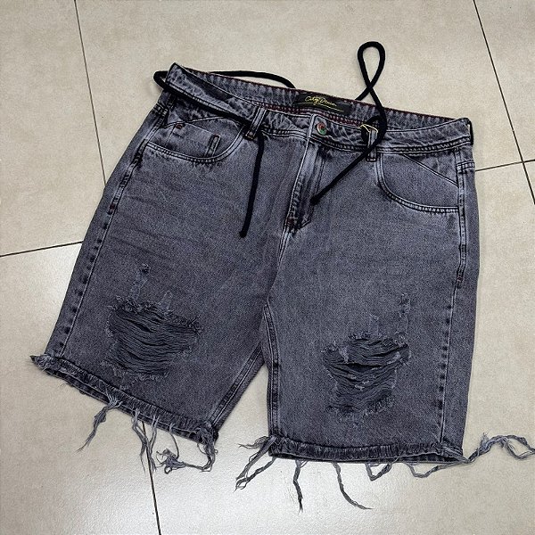 Bermuda Jeans Cinza - 2519