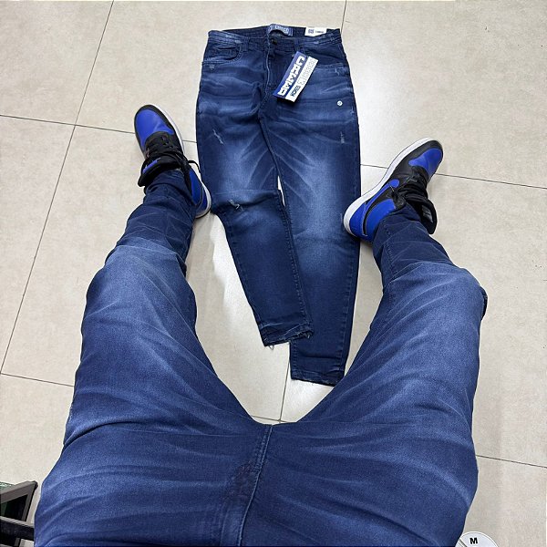 Calça jeans Azul escuro - creed