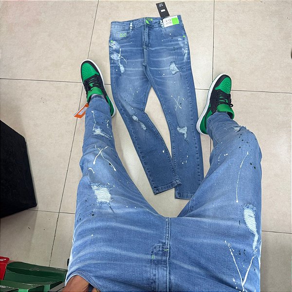 Calça Brow Jeans Clara verde X