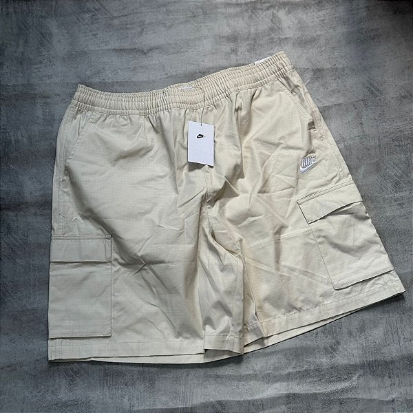 Bermuda Nike Sportswear Cargo Ripstop-Off-White