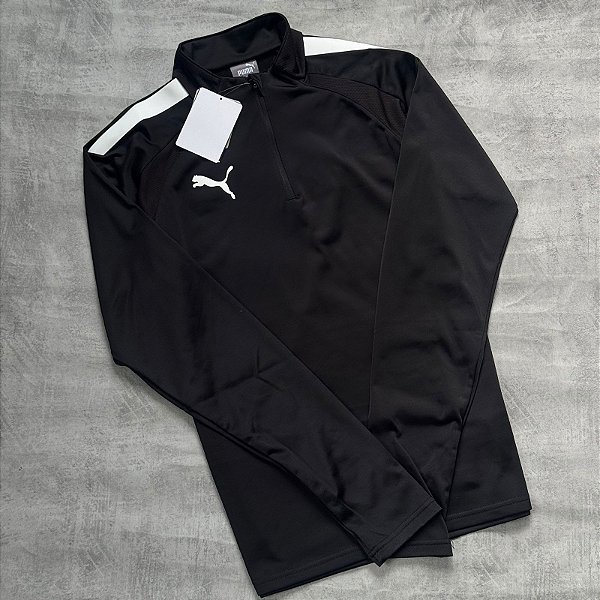 Jaqueta Puma Teamliga - Drycell Preto