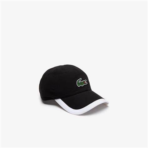 BONÉ LACOSTE CONTRASTE Preto - rk5398-23-258