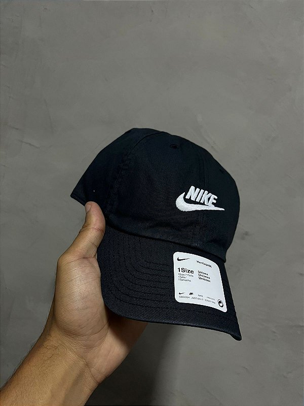 BONE NIKE H86 PRETO
