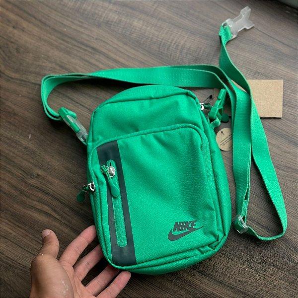 Shoulder Bag Nike Tech Fleece- Verde