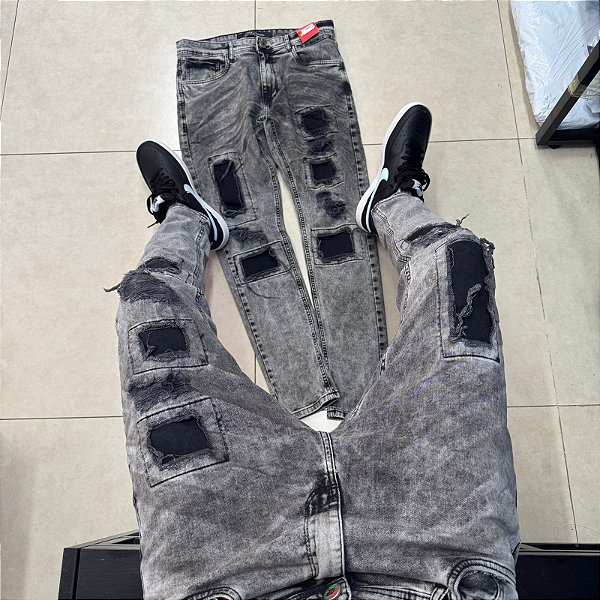 Calça Jeans Patch - 0262