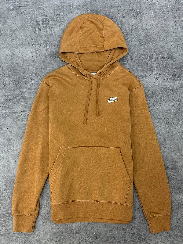 Blusão Nike Sportswear Club Fleece-Marrom