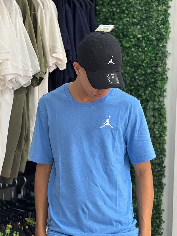 Camiseta Air Jordan Jump- Azul Bebe