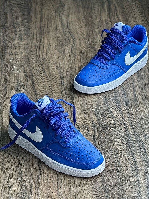 Tênis Masculino Court Vision Lo NN - Azul Royal