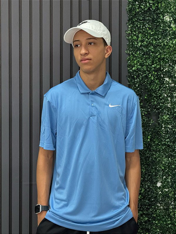 Polo Nike Court Dri-FIT-Azul