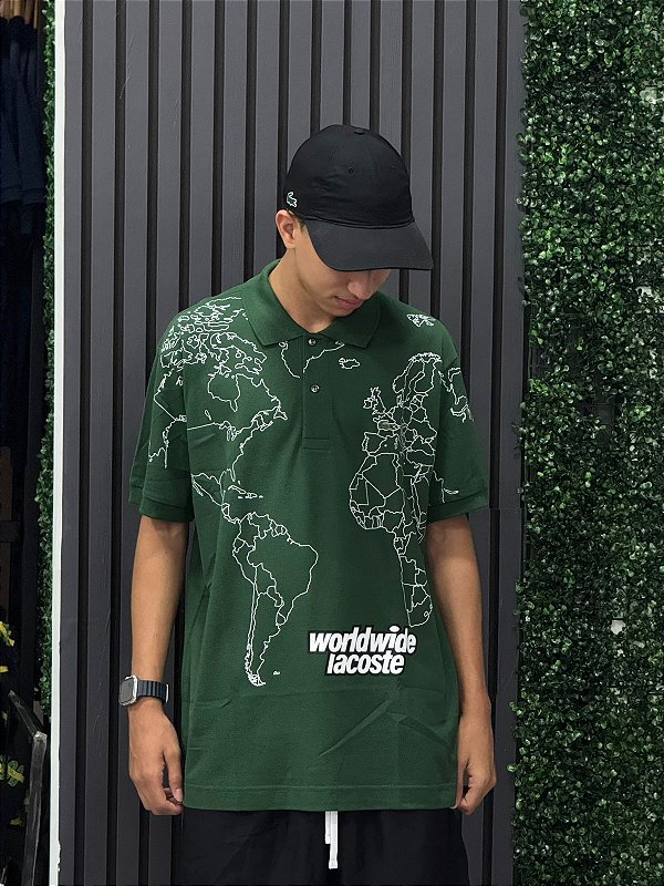 POLO LACOSTE WOLDWITE (VERDE)
