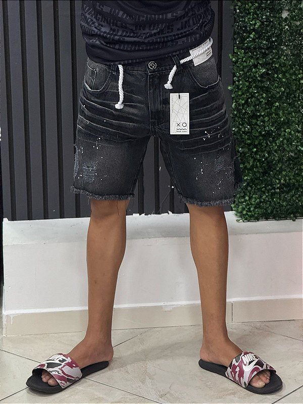 Bermuda Jeans marmorizadaBrowjeans