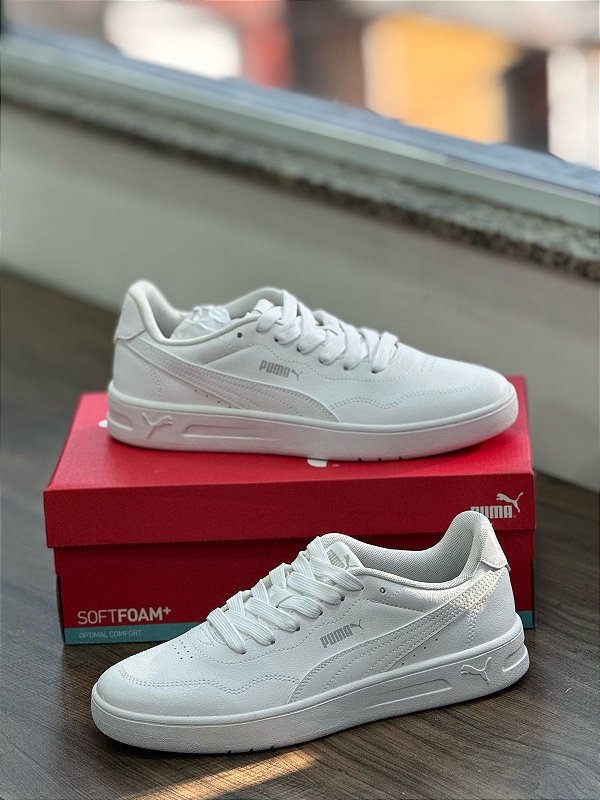 Tênis PUMA Court Lally BDP- White