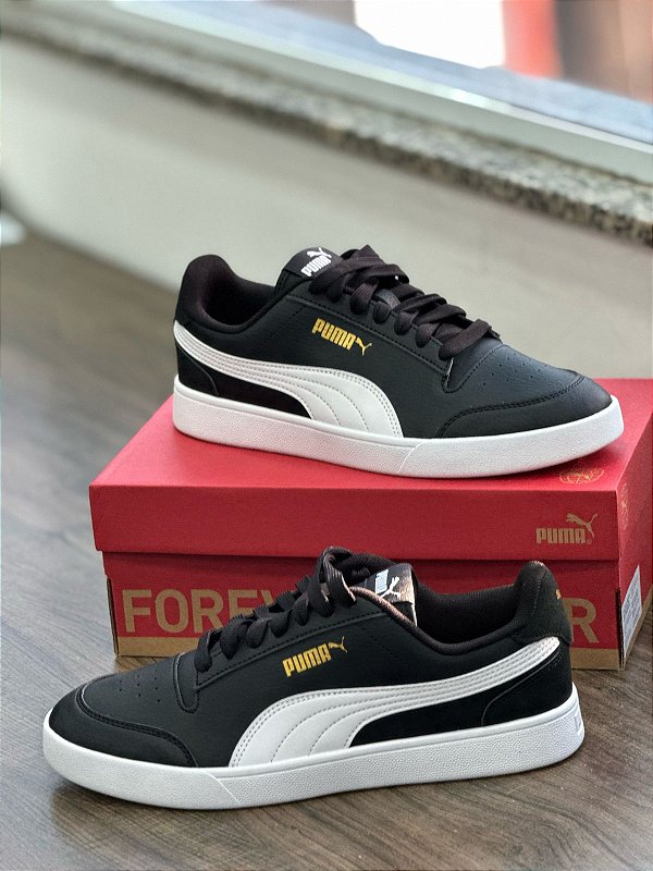 Tênis PUMA Shuffle- Black/White