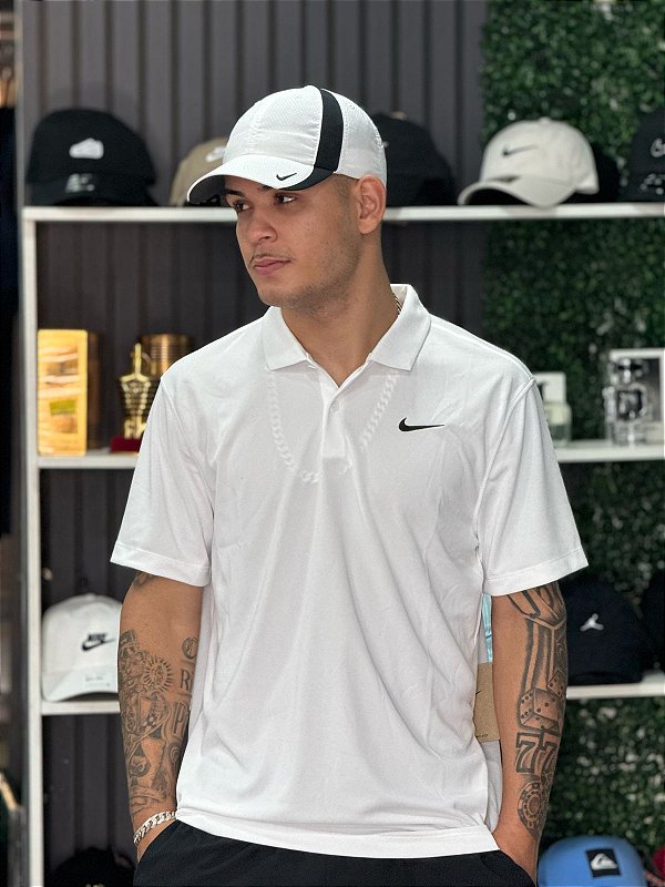 POLO NIKE DRY-FIT BRANCA