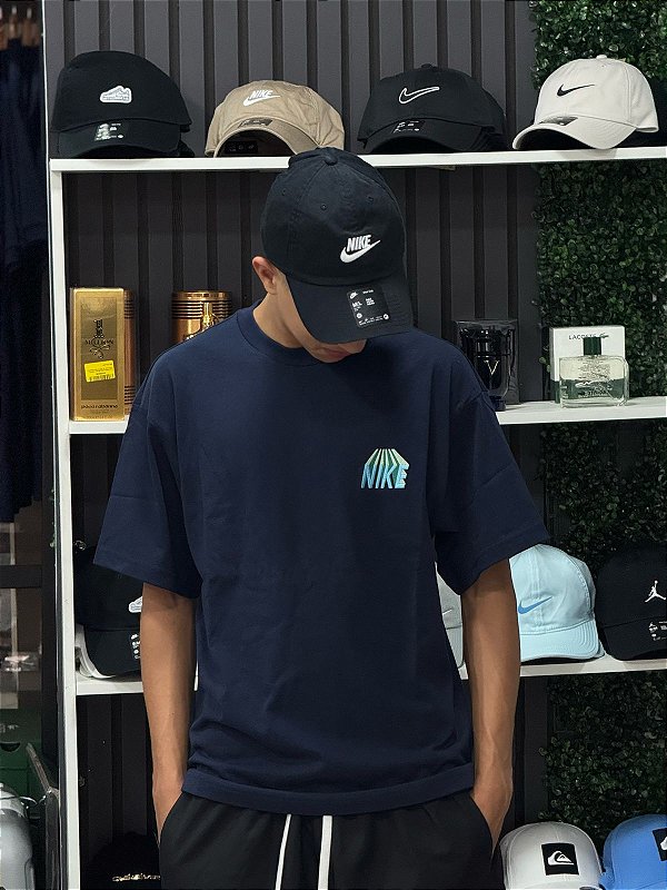 Nike Sunset T-Shirt en color Azul