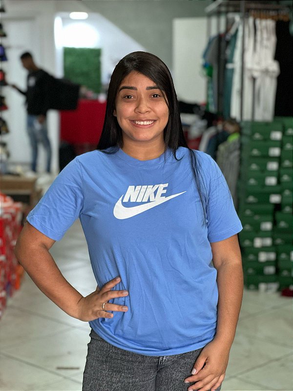 Camiseta Nike Sportwear Azul Francia Kids