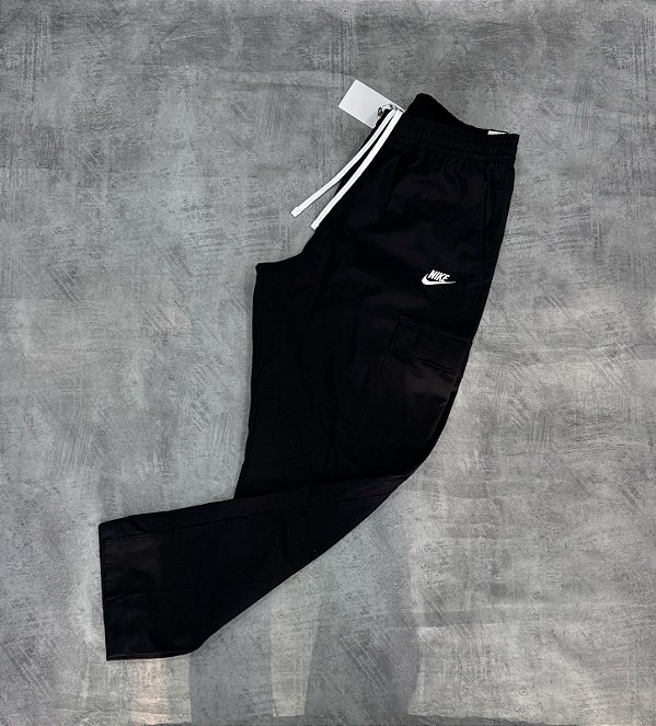 Calça Nike Sportwear Ripstop Cargo - Preto