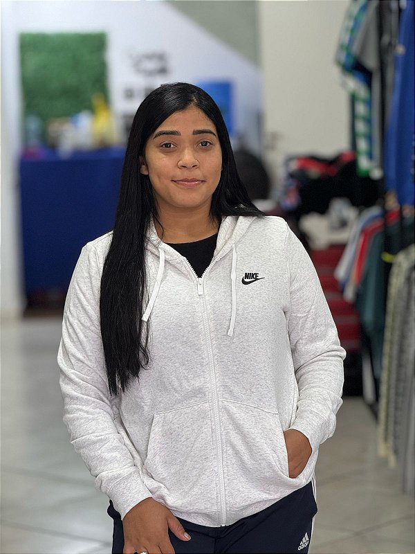 Jaqueta Nike Sportswear Club Fleece Feminina