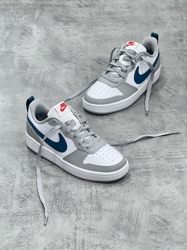 Tenis Nike Court Borough Low White\Marina