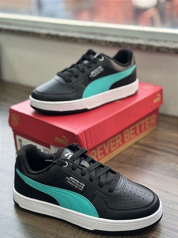 Tenis Puma Mercedes AMG Petronas Caven 2.0 Negro Dama
