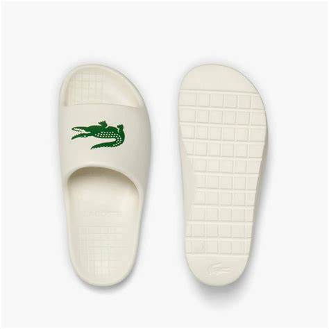 Slide Lacoste branco- 46cma0032br1y5