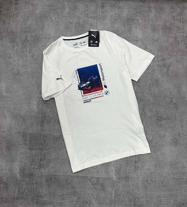 Camiseta BMW M Motorsport Car Graphic 2 Masculina -624158-02