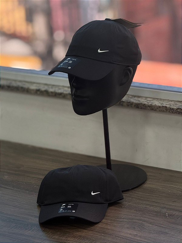 Bone Nike Club Swoosh Preto